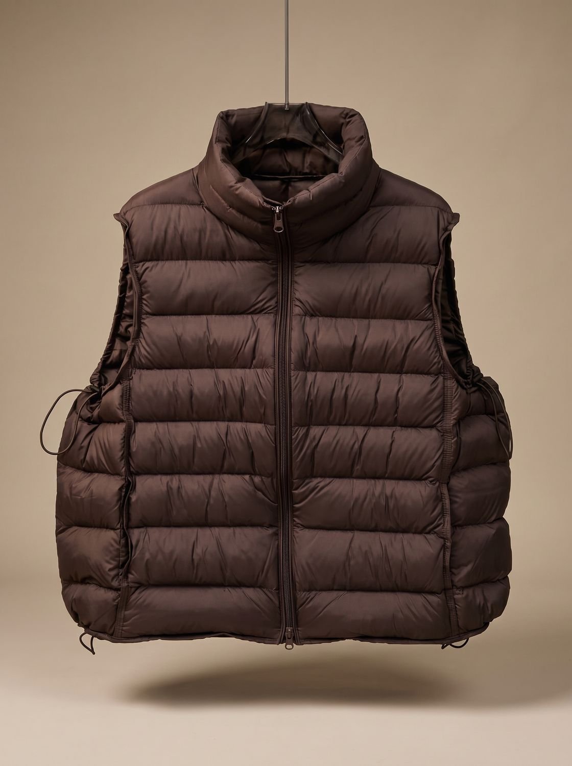 Christabel | Women's Quilted Vest with Two-Way Zip and Stand-Up Collar