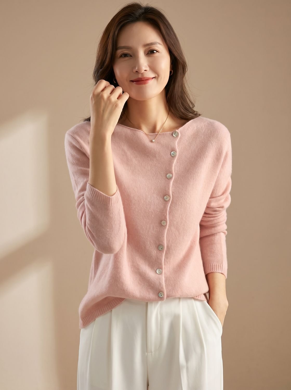Isabella | Women's Warm Knit Pullover with Cozy and Classic Fit