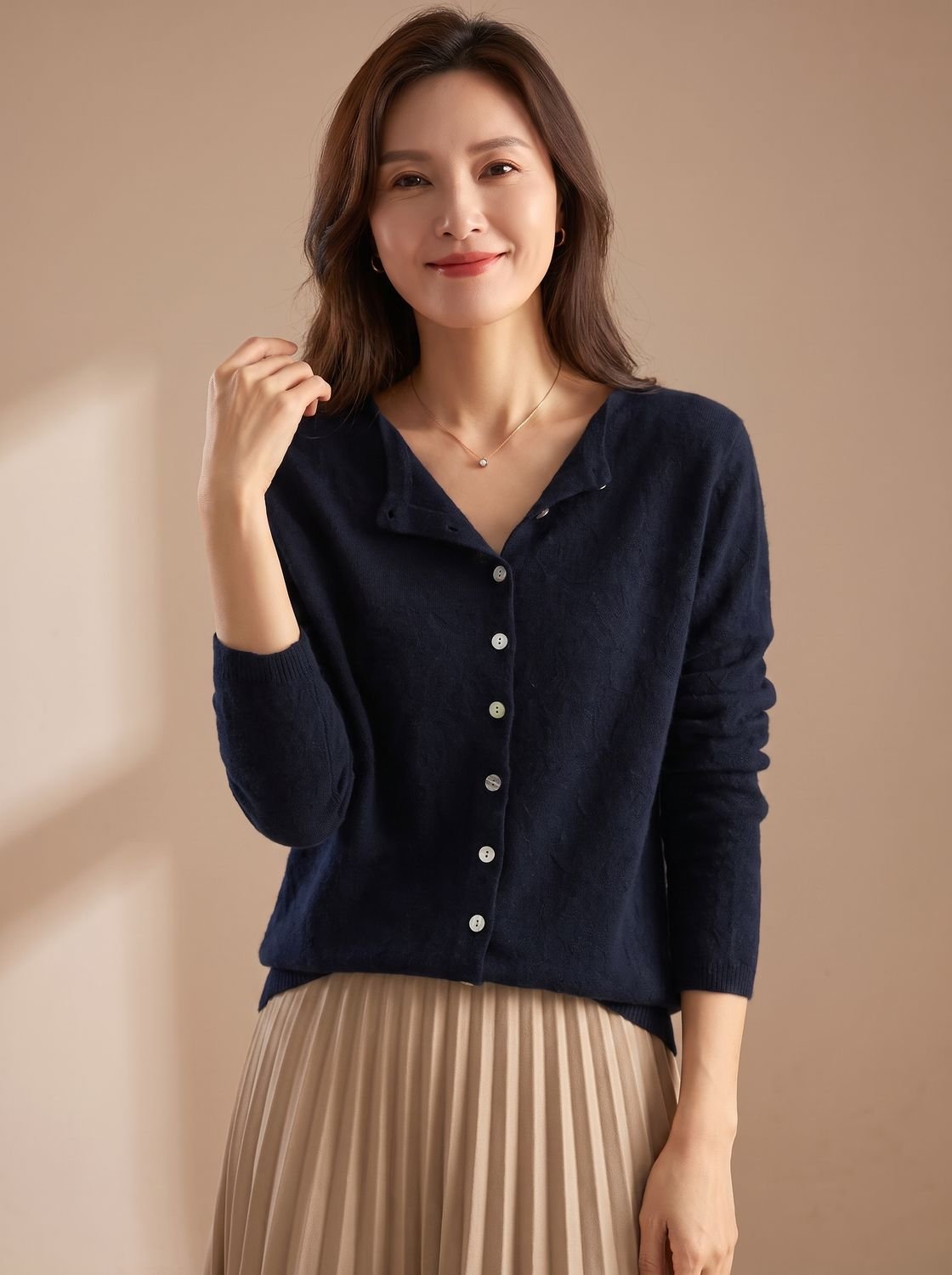 Isabella | Women's Warm Knit Pullover with Cozy and Classic Fit