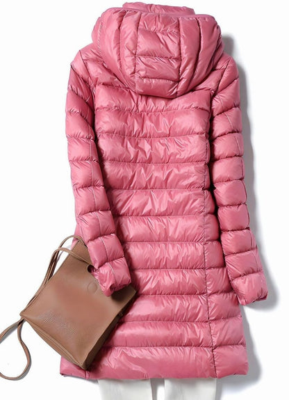 Nicole | Women's Lightweight Long Quilted Winter Jacket