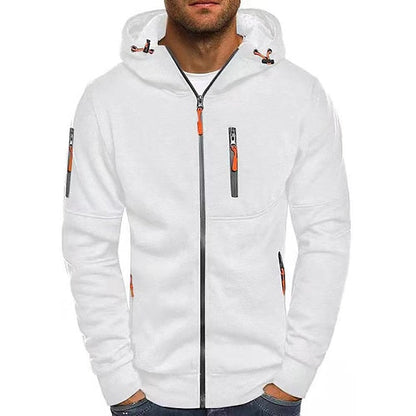 Ralfh | Men's Hooded Jacket with Full-Length Zip