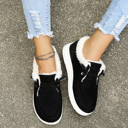 Carolyn | Warm Plush-Lined Casual Winter Shoes