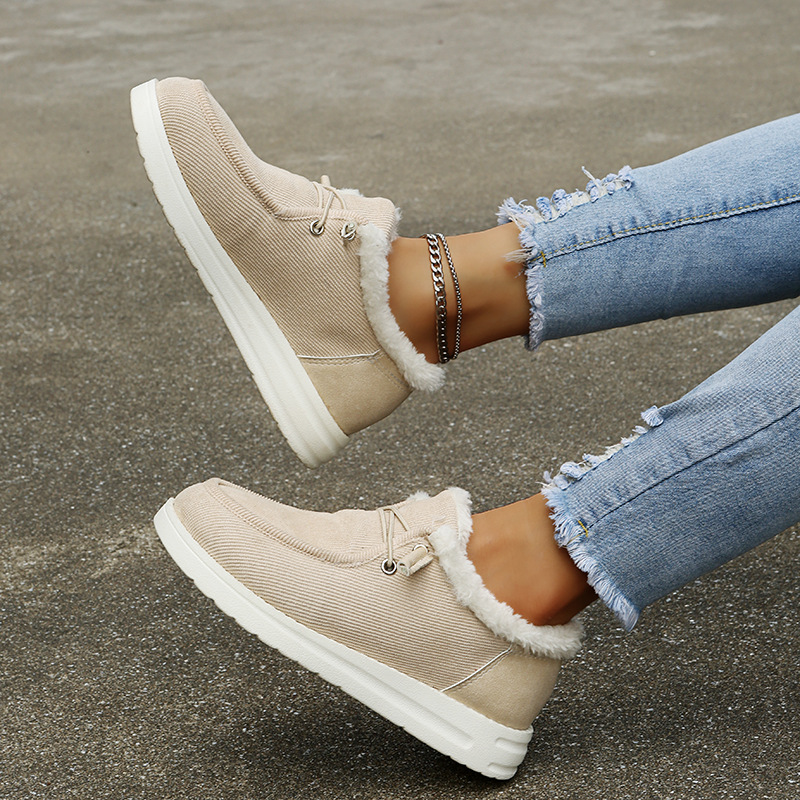 Carolyn | Warm Plush-Lined Casual Winter Shoes