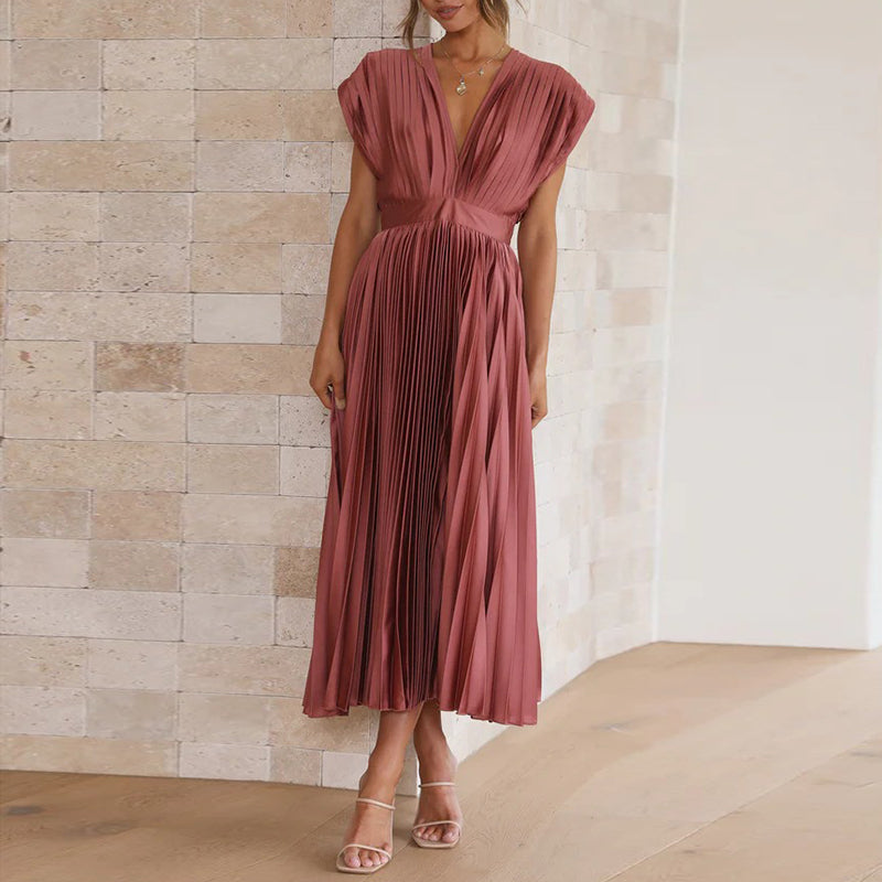Rayna | Women’s Sleeveless V-Neck Dress