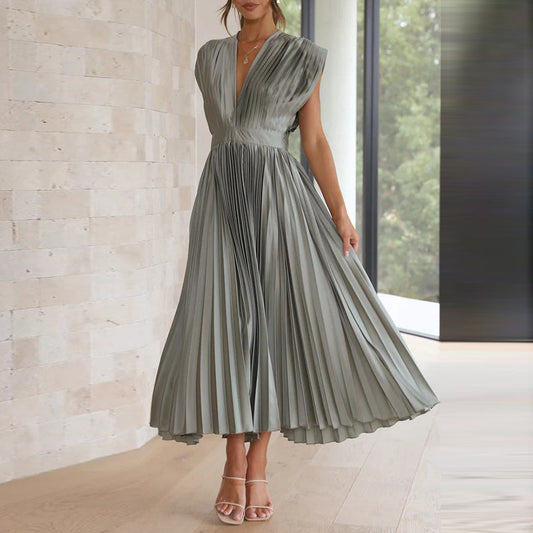 Rayna | Women’s Sleeveless V-Neck Dress