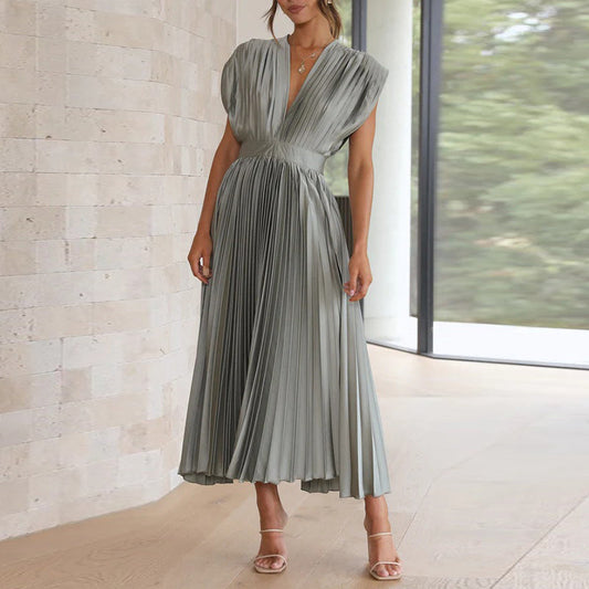 Rayna | Women’s Sleeveless V-Neck Dress
