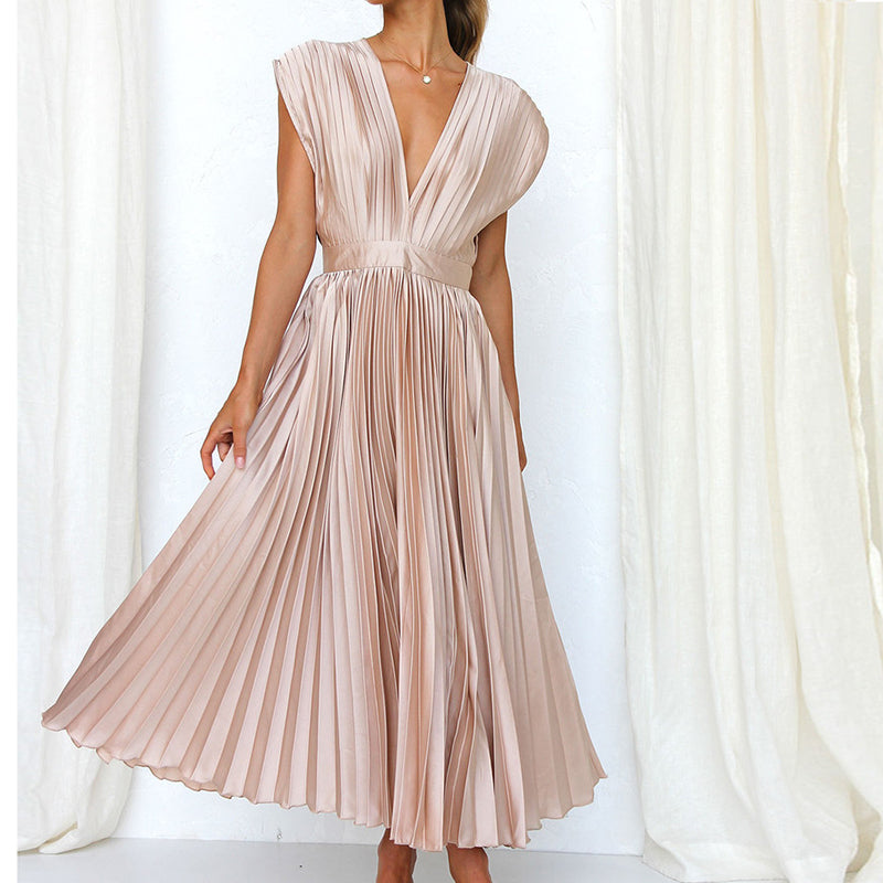 Rayna | Women’s Sleeveless V-Neck Dress