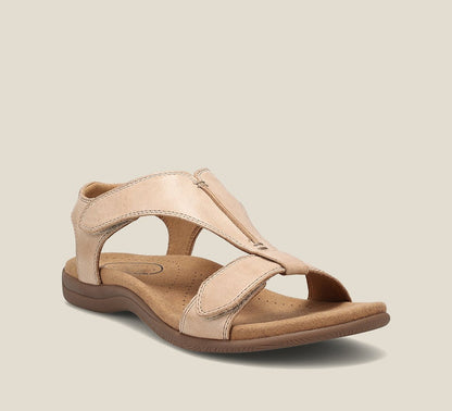 Scarlett | Orthopedic Vegan Leather Sandals with Adjustable Strap