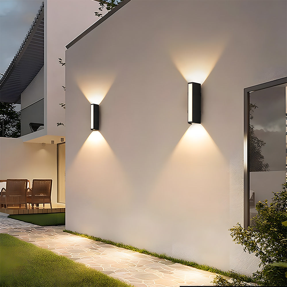 Rebecca | Weatherproof Outdoor Wall Light with Modern Metal Design