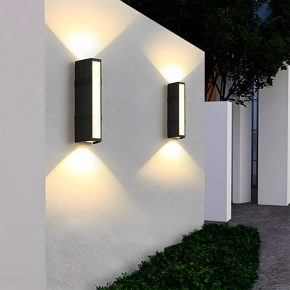 Rebecca | Weatherproof Outdoor Wall Light with Modern Metal Design