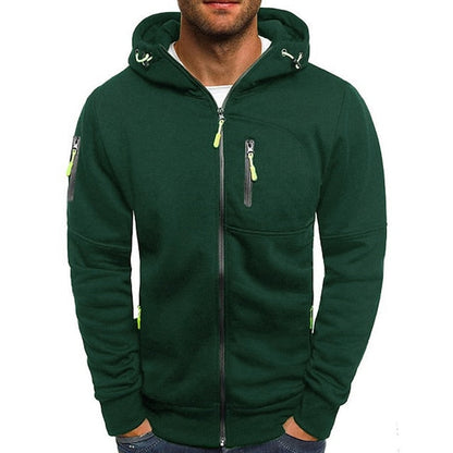 Ralfh | Men's Hooded Jacket with Full-Length Zip