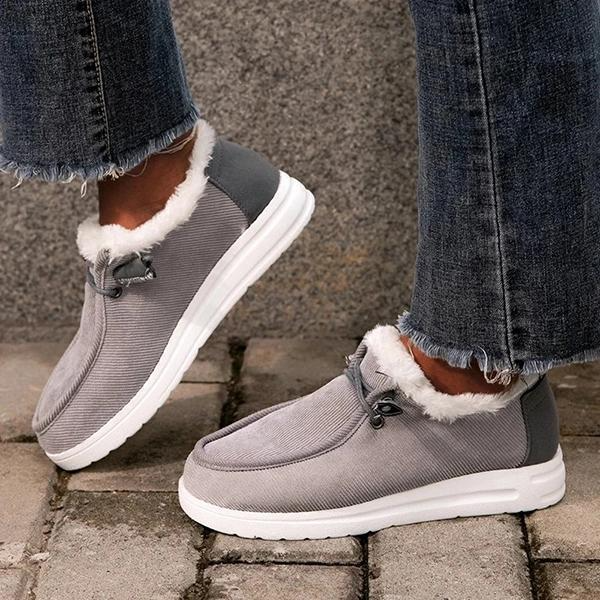 Carolyn | Warm Plush-Lined Casual Winter Shoes