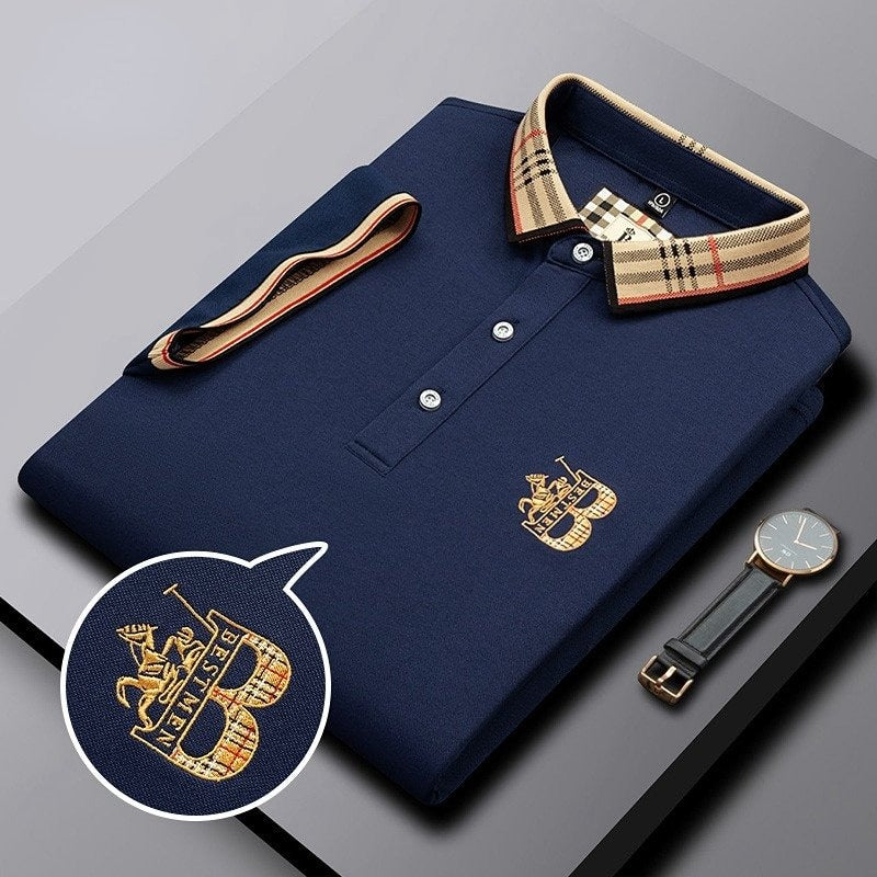 Hayes | Men’s Short-Sleeve Button Placket Polo Shirt | Polo