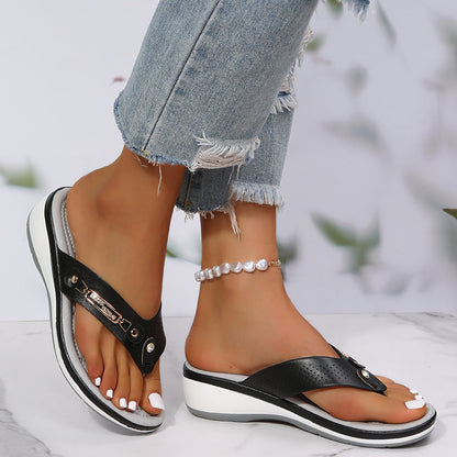 Jessalyn | Women’s Strappy Wedge Sandals | Stylish