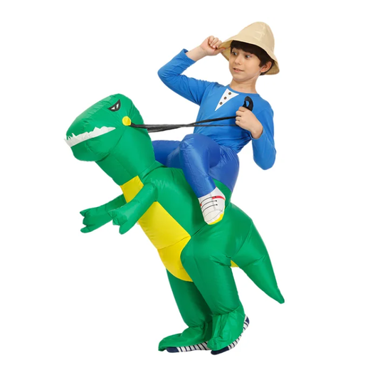 Claiborne | Inflatable Halloween Costume with Funny Dinosaur Design