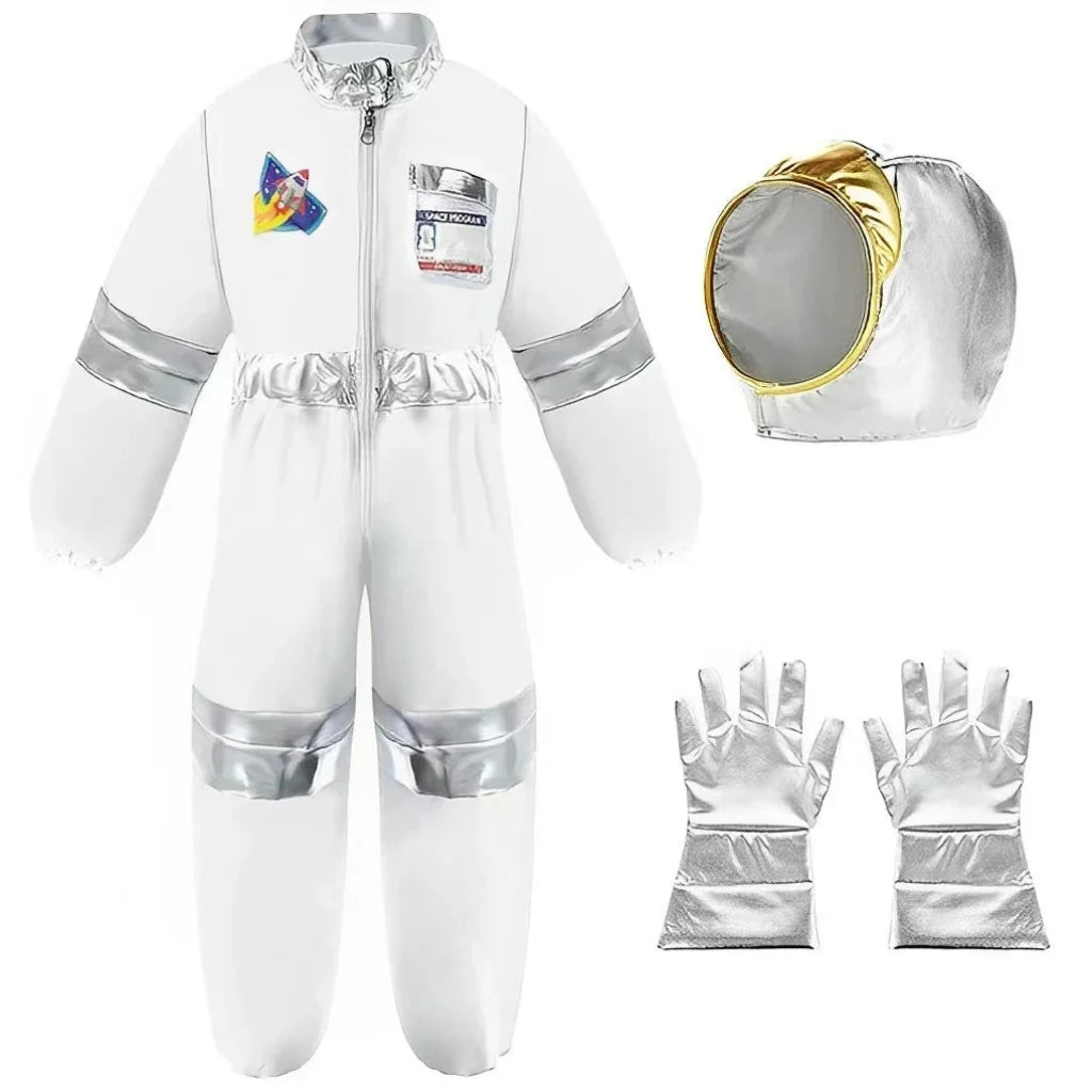 Claver | Kids' Astronaut Cosplay Set with Halloween Costume Design