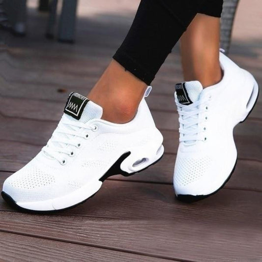 Landry | Women’s Lightweight Knit Sneakers with Air Unit Sole | Casual