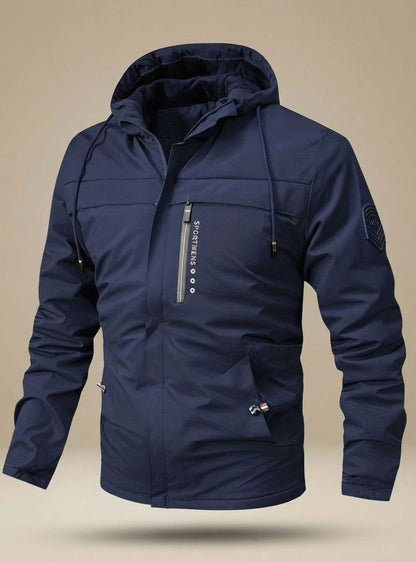 Noah | Men's Warm Lined Winter Jacket with Hood