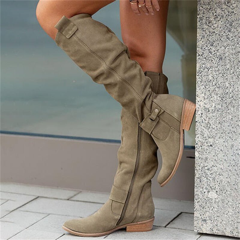 Lillian | Trendy Comfortable Cowboy Boots with Playful Details