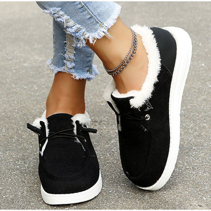 Carolyn | Warm Plush-Lined Casual Winter Shoes