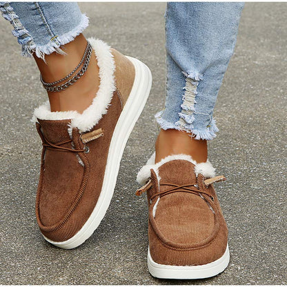Carolyn | Warm Plush-Lined Casual Winter Shoes