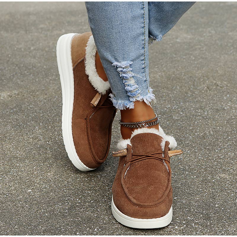 Carolyn | Warm Plush-Lined Casual Winter Shoes