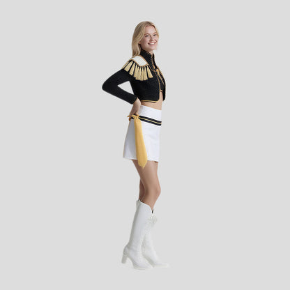 Demetria | Women's Kpop Hunter Halloween Costume with Stage Outfit