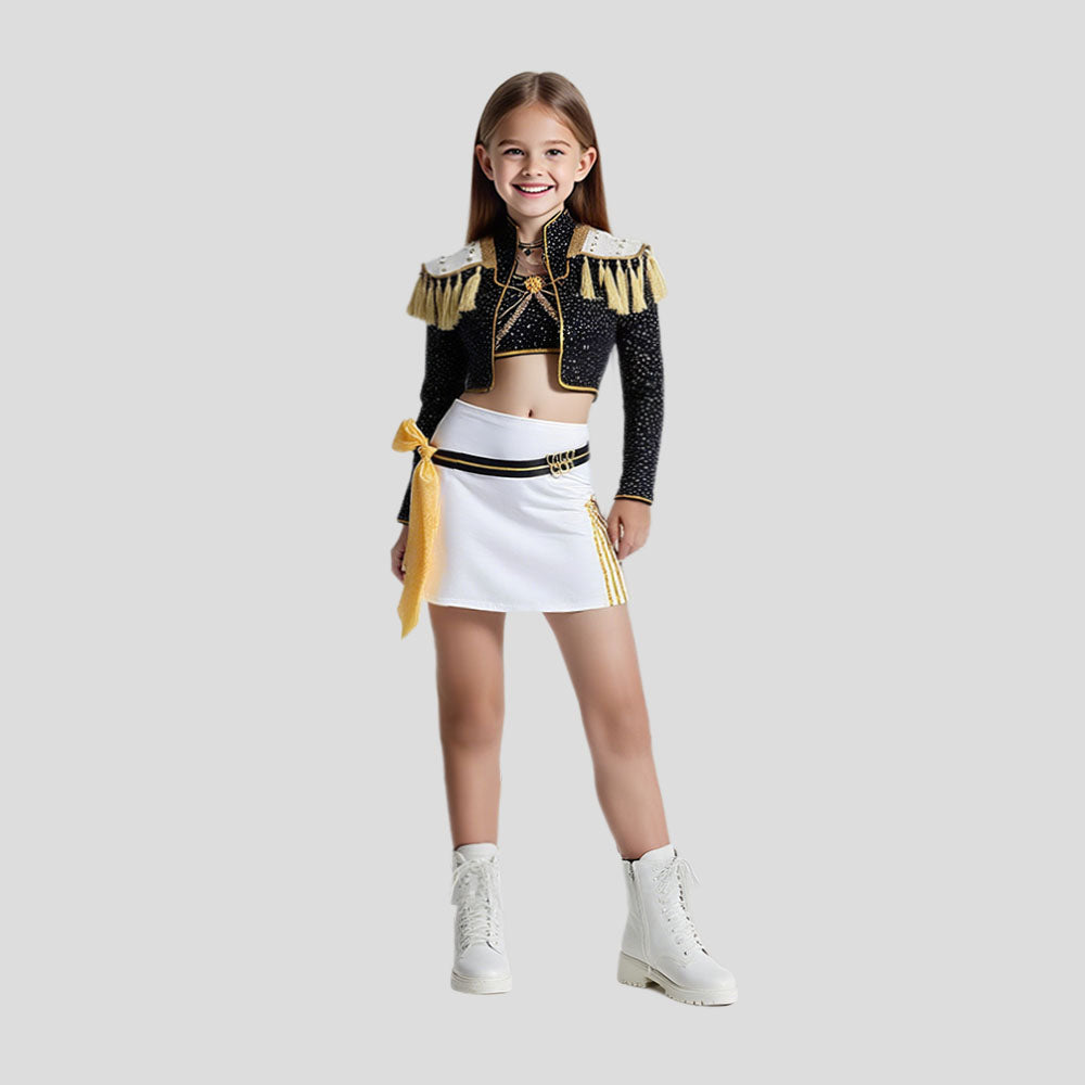 Demetria | Women's Kpop Hunter Halloween Costume with Stage Outfit