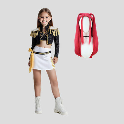 Demetria | Women's Kpop Hunter Halloween Costume with Stage Outfit