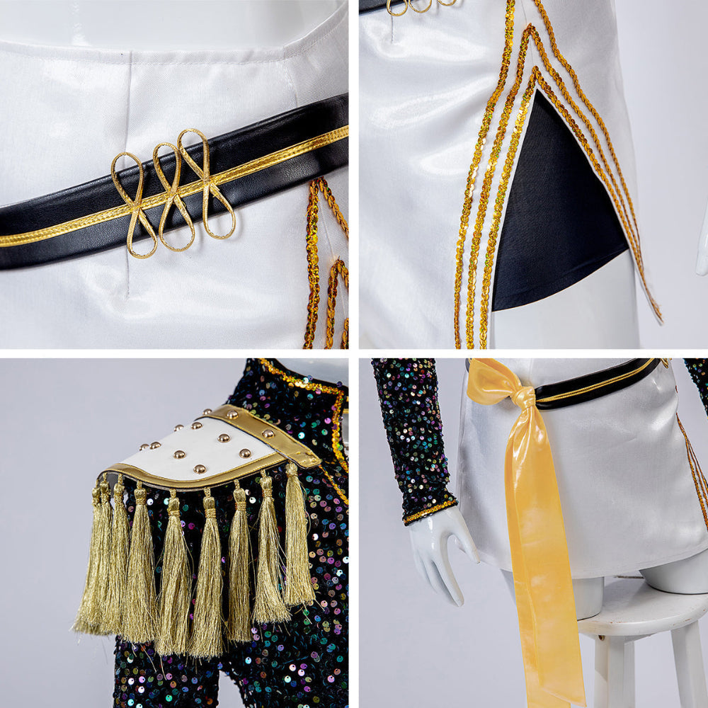 Demetria | Women's Kpop Hunter Halloween Costume with Stage Outfit