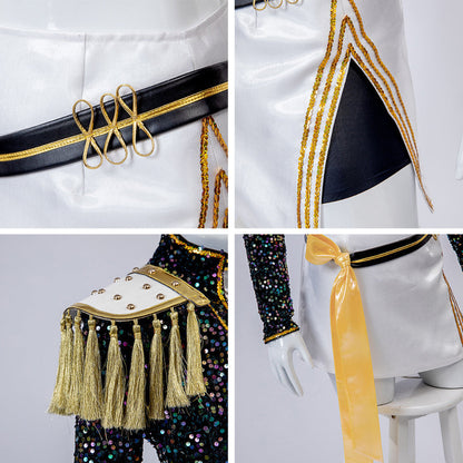 Demetria | Women's Kpop Hunter Halloween Costume with Stage Outfit