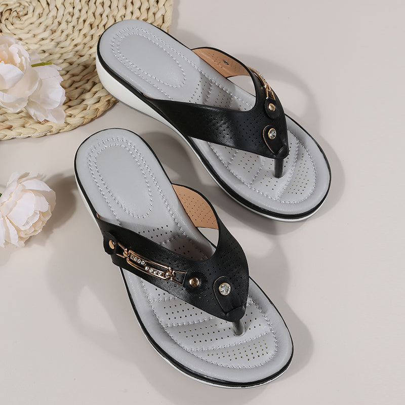 Jessalyn | Women’s Strappy Wedge Sandals | Stylish