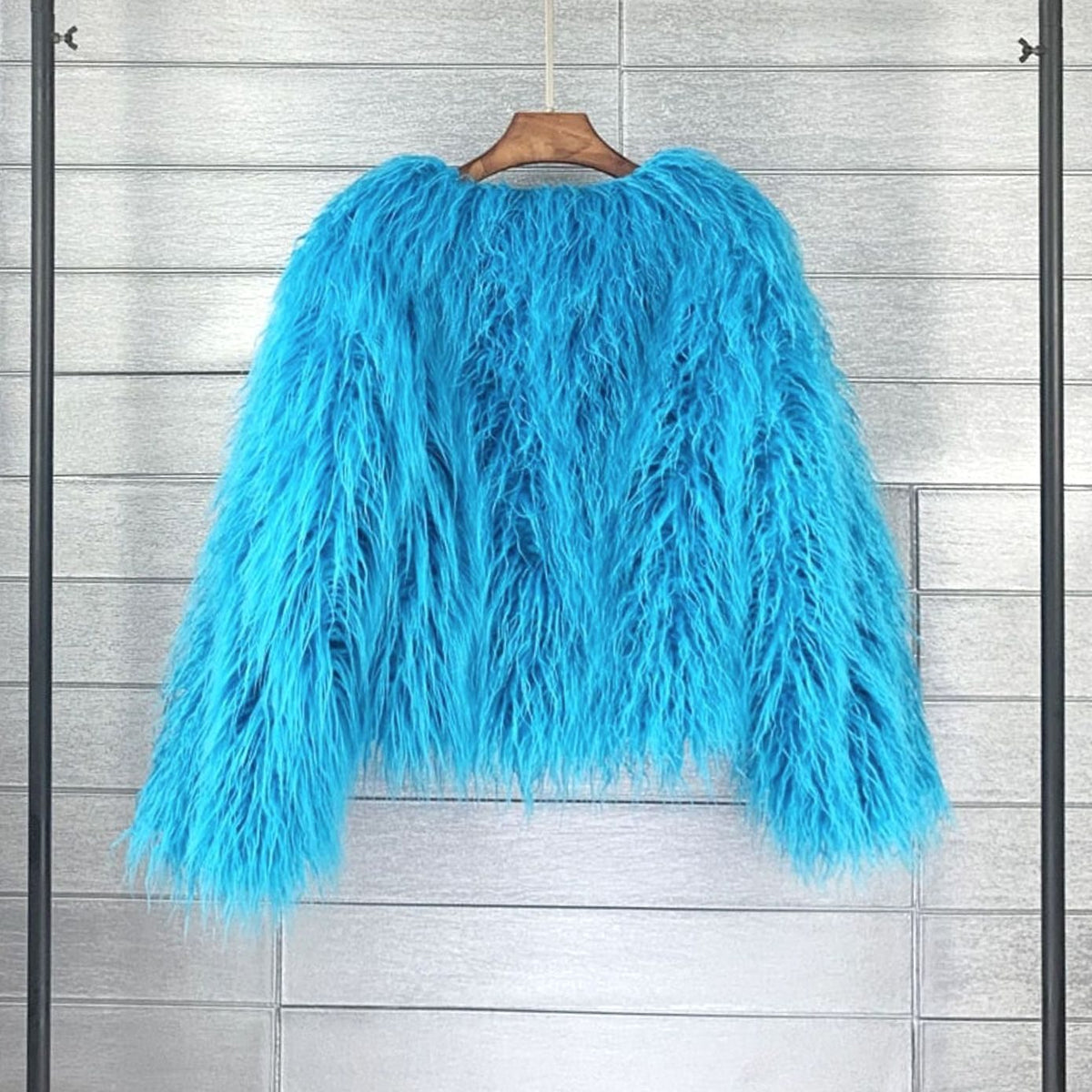 Donna | Women's Fluffy Faux Fur Short Jacket