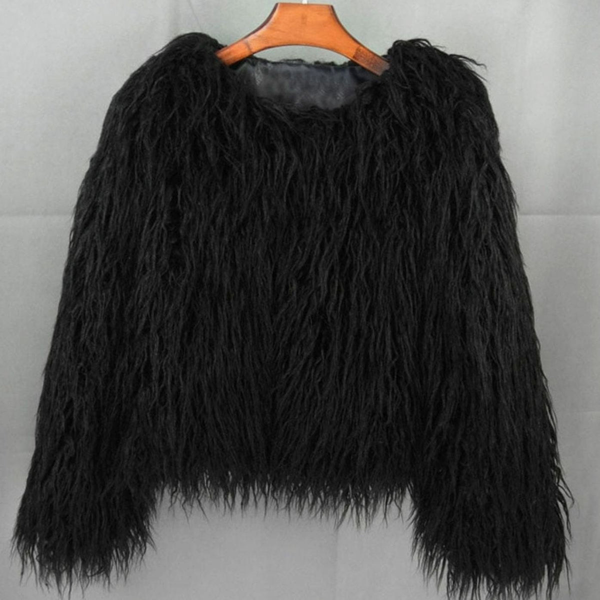Donna | Women's Fluffy Faux Fur Short Jacket