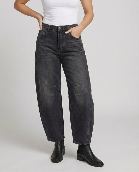 Westlyn | Women’s High-Waist Relaxed Tapered Jeans | Casual