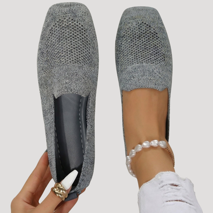 Cassidy | Women's Knit Flats with Slip-On Style