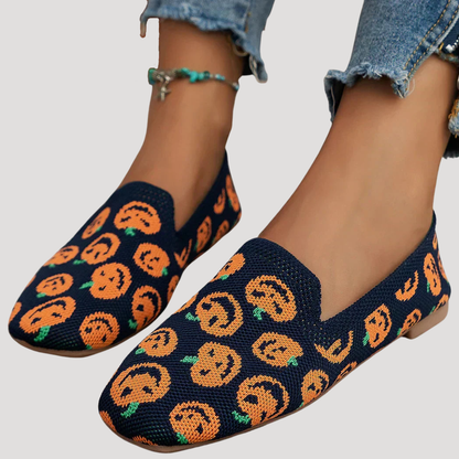 Cassidy | Women's Knit Flats with Slip-On Style