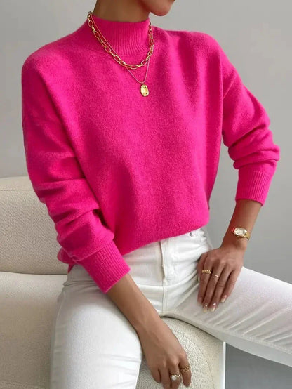 Elspeth | Elegant Turtleneck Sweater with Relaxed Fit