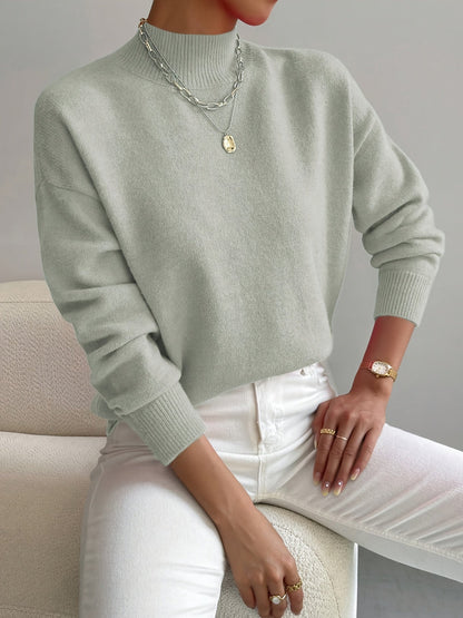 Mary | Elegant Turtleneck Sweater with Relaxed Fit