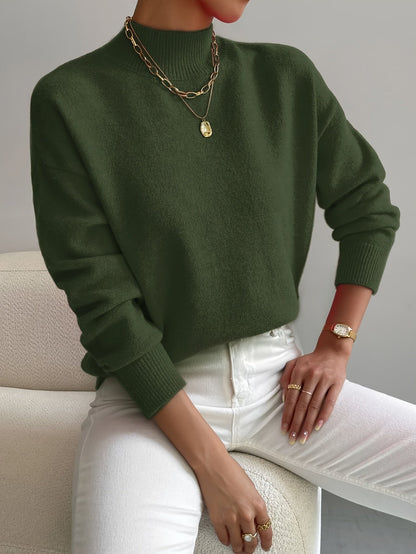 Elspeth | Elegant Turtleneck Sweater with Relaxed Fit
