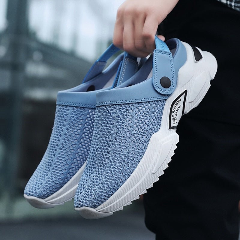 Uriah | Men’s Slip-On Mesh Sandals | Sporty