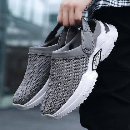 Uriah | Men’s Slip-On Mesh Sandals | Sporty