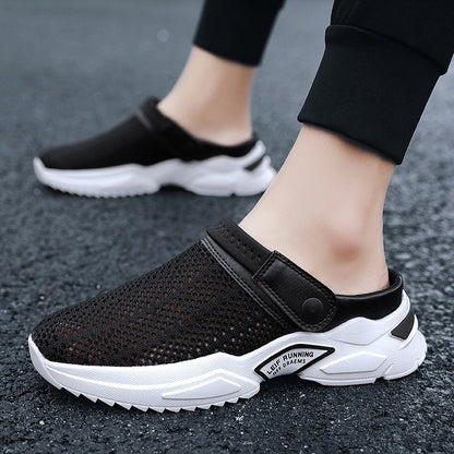 Uriah | Men’s Slip-On Mesh Sandals | Sporty
