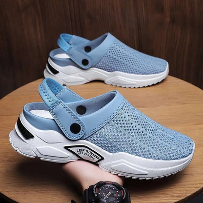 Uriah | Men’s Slip-On Mesh Sandals | Sporty