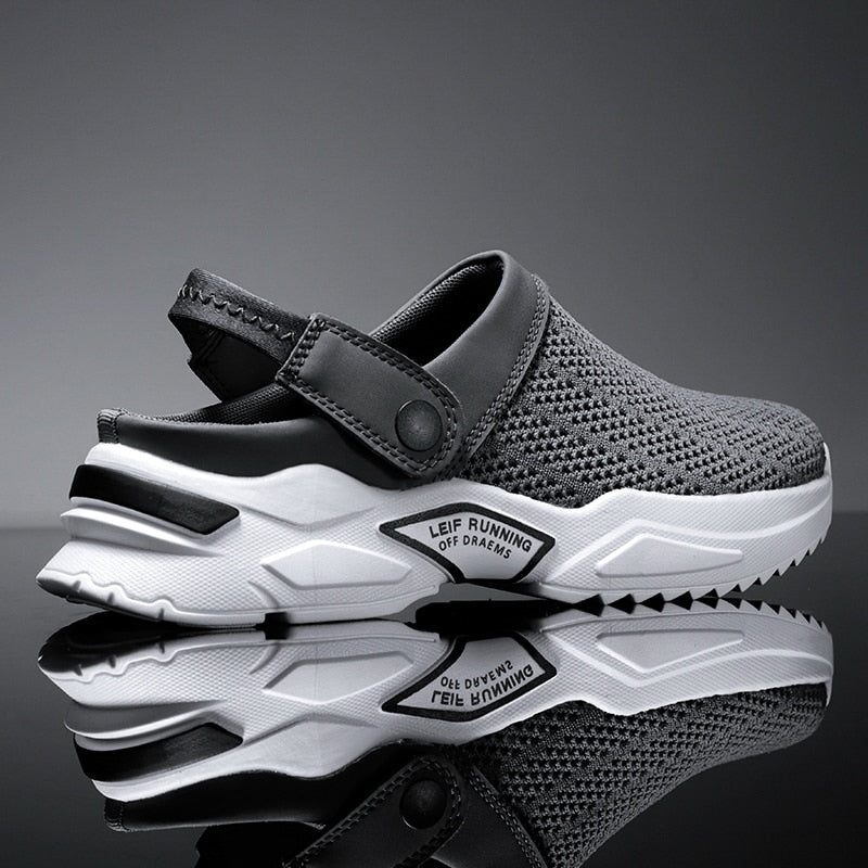 Uriah | Men’s Slip-On Mesh Sandals | Sporty