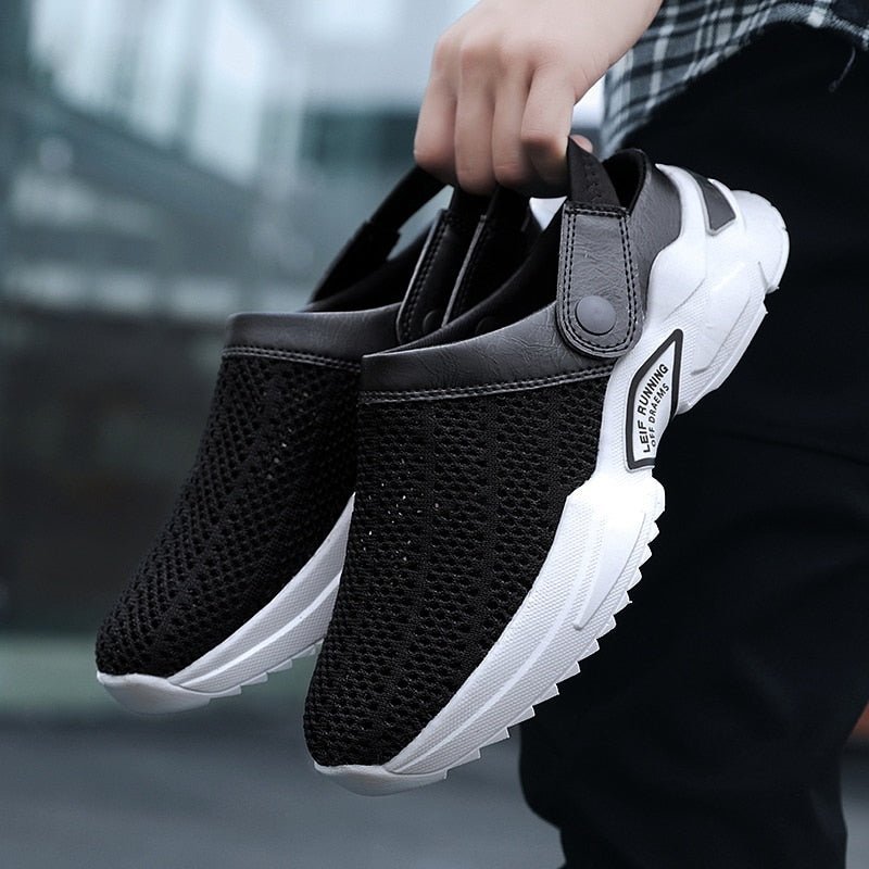 Uriah | Men’s Slip-On Mesh Sandals | Sporty