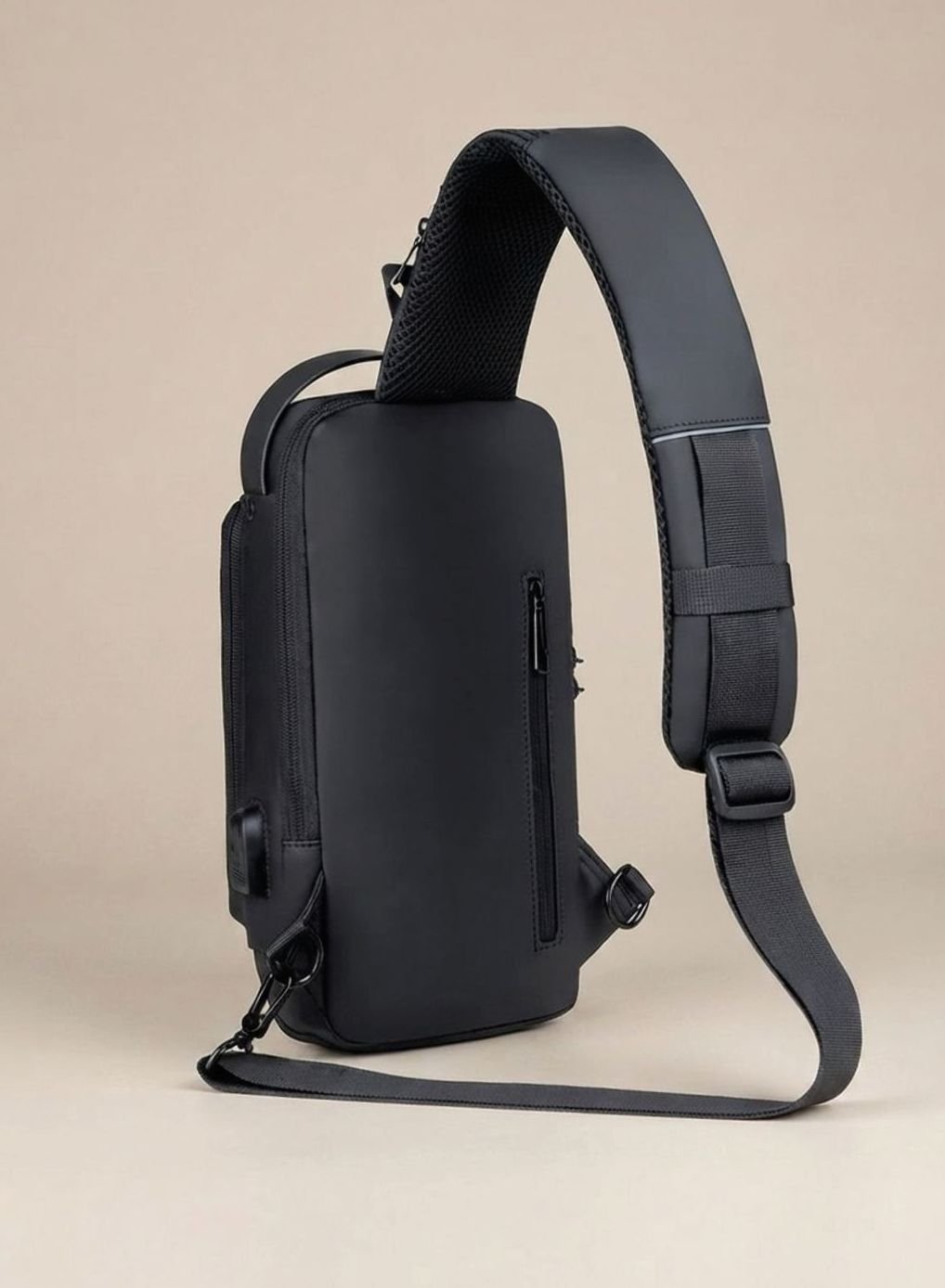 Theodore | Men's Water-Repellent Shoulder Bag with USB Port