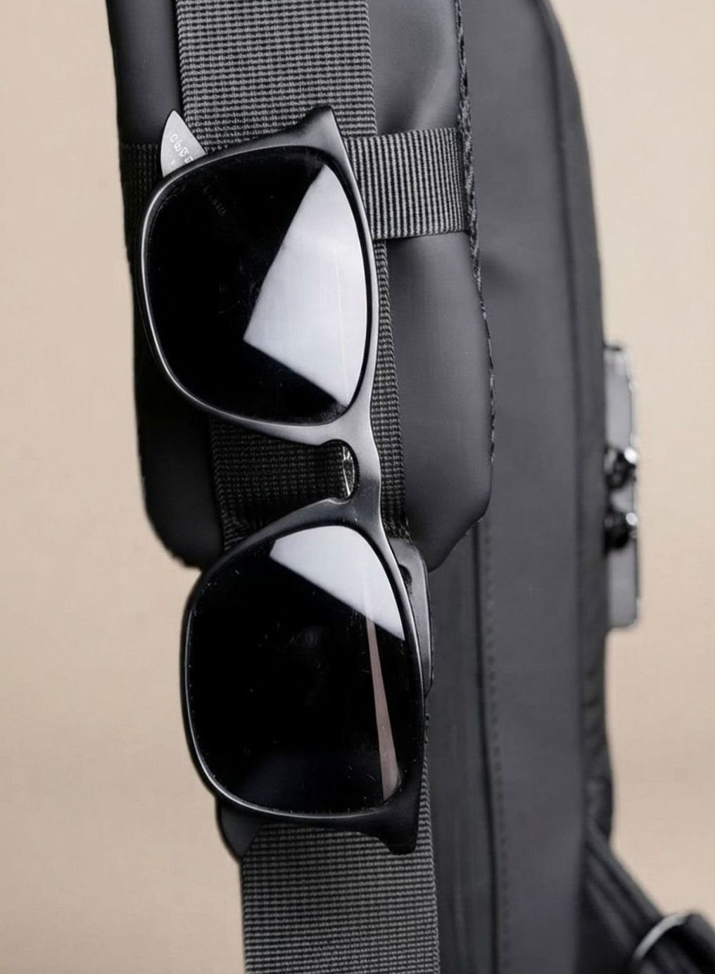 Theodore | Men's Water-Repellent Shoulder Bag with USB Port