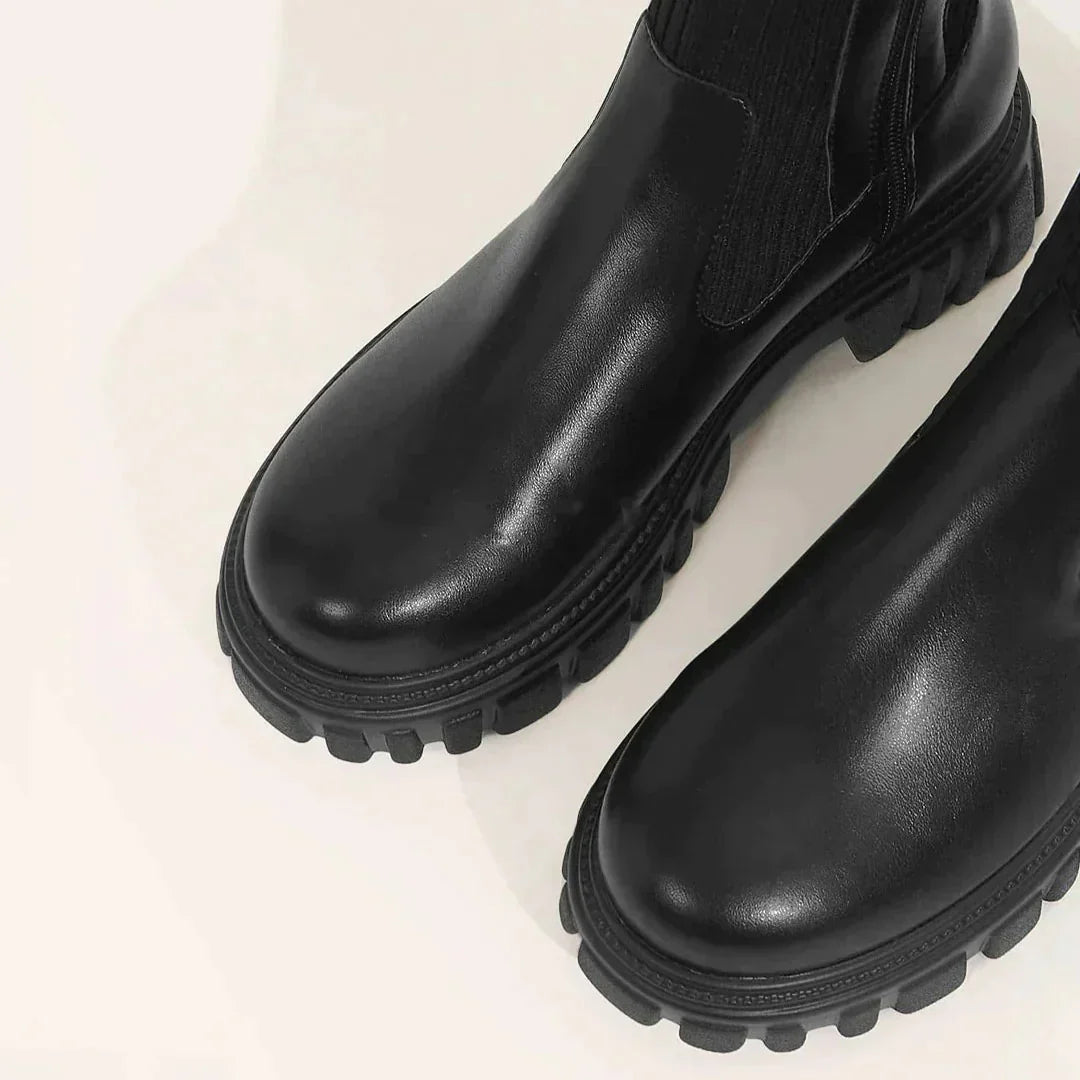 Scarlett | Women's Trendy Stylish Knee-high Boots with Zipper