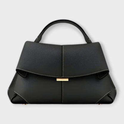 Amara | Women structured handbag with top handle and flap